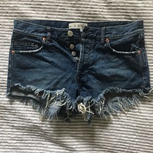 Free People cutoff jean shorts